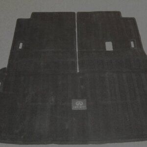 INFINITY QX 60 QX60 ALL WEATHER REAR TRUNK CARMAT CAR MAT RUBBER 2014 - 2021 OEM